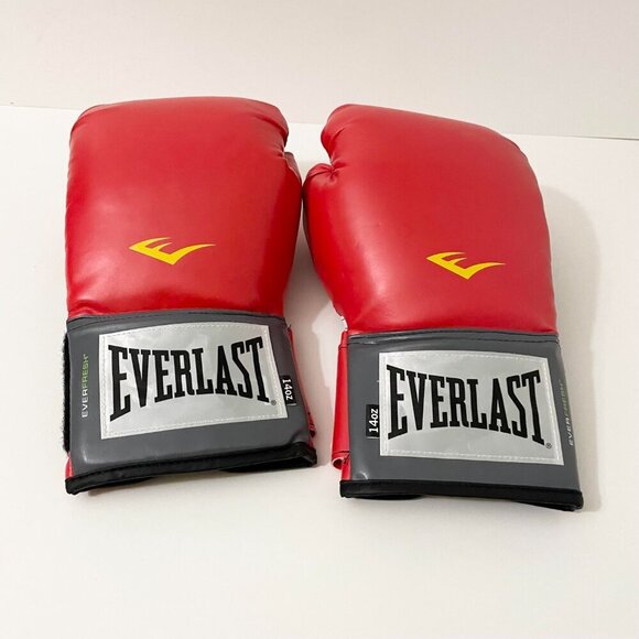 Everlast Pro Style Boxing Training Boxing Gloves 14 Oz - Picture 1 of 16